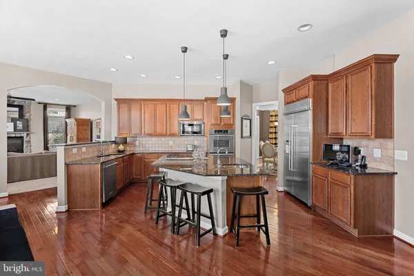 a view of a swimming pool with lounge chair