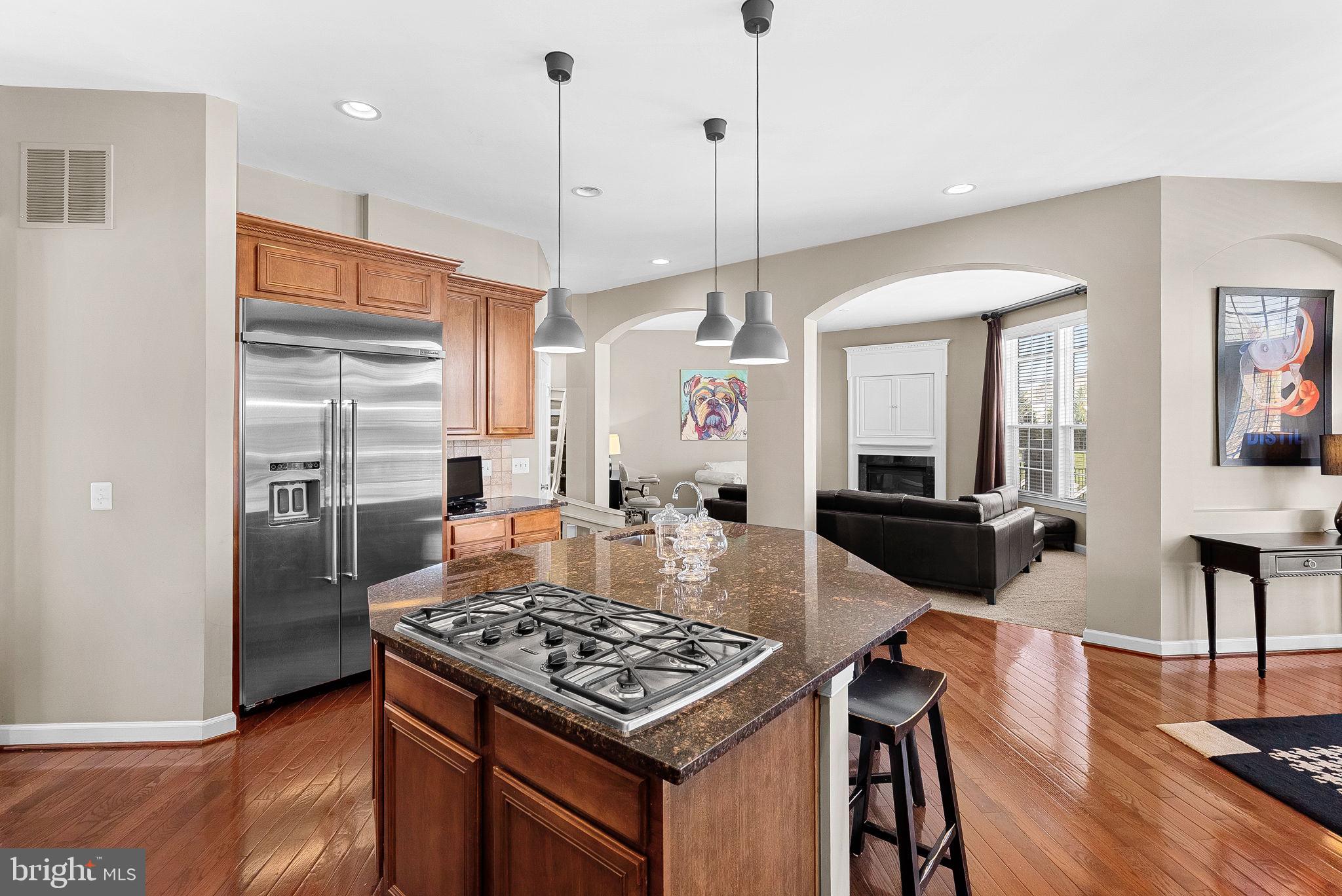 22461 Terra Rosa Place Ashburn, VA 20148 - Photo 15 of 67 48" Built-In Kitchen Aid Refrigerator/Freezer