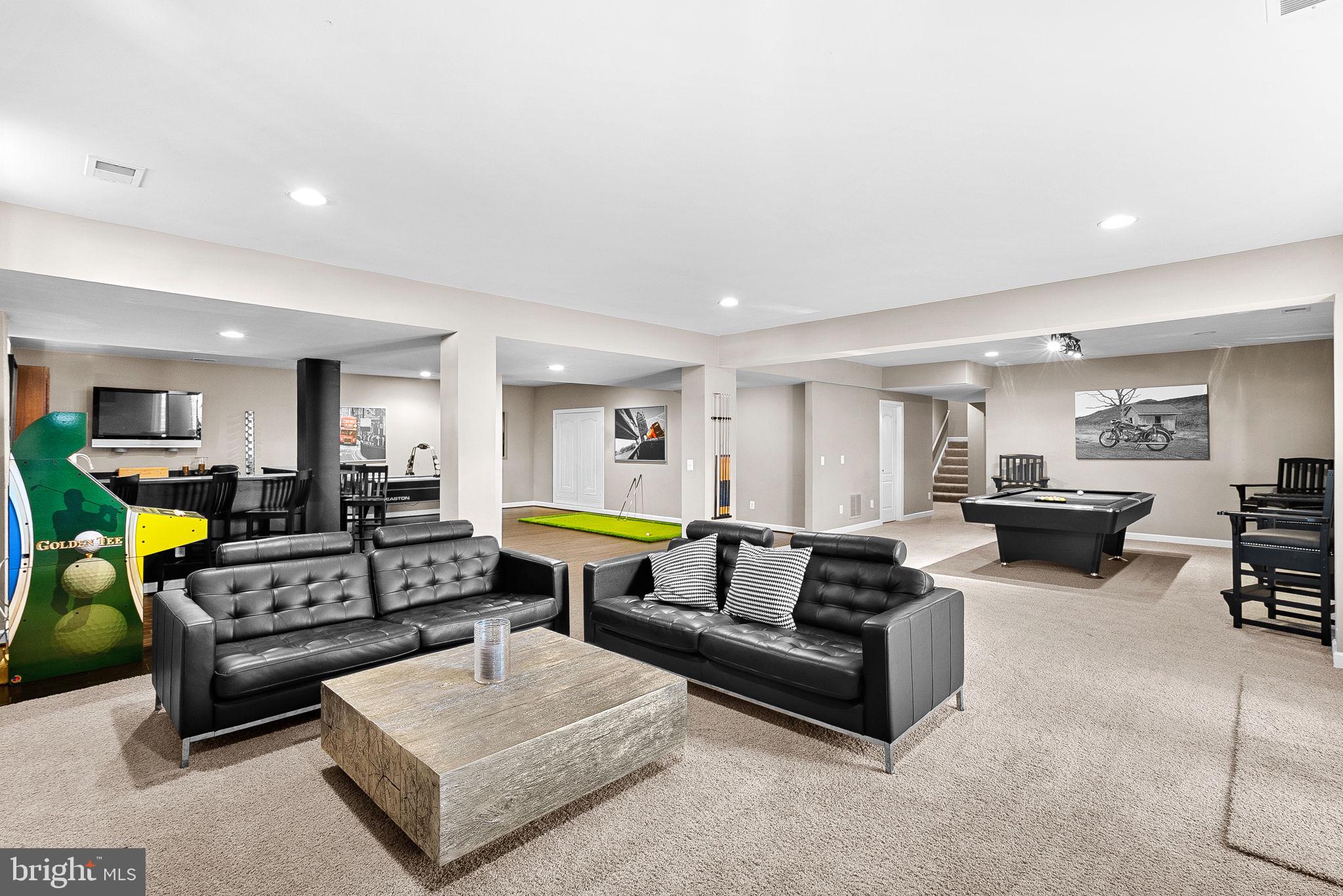 22461 Terra Rosa Place Ashburn, VA 20148 - Photo 44 of 67 Lower Level - Sitting Area