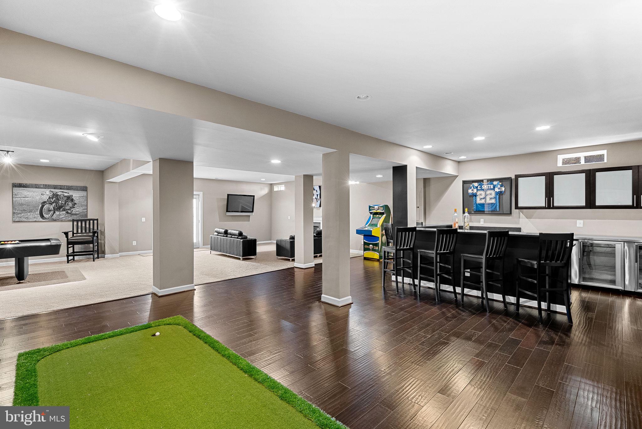 22461 Terra Rosa Place Ashburn, VA 20148 - Photo 47 of 67 Lower Level - Game Area