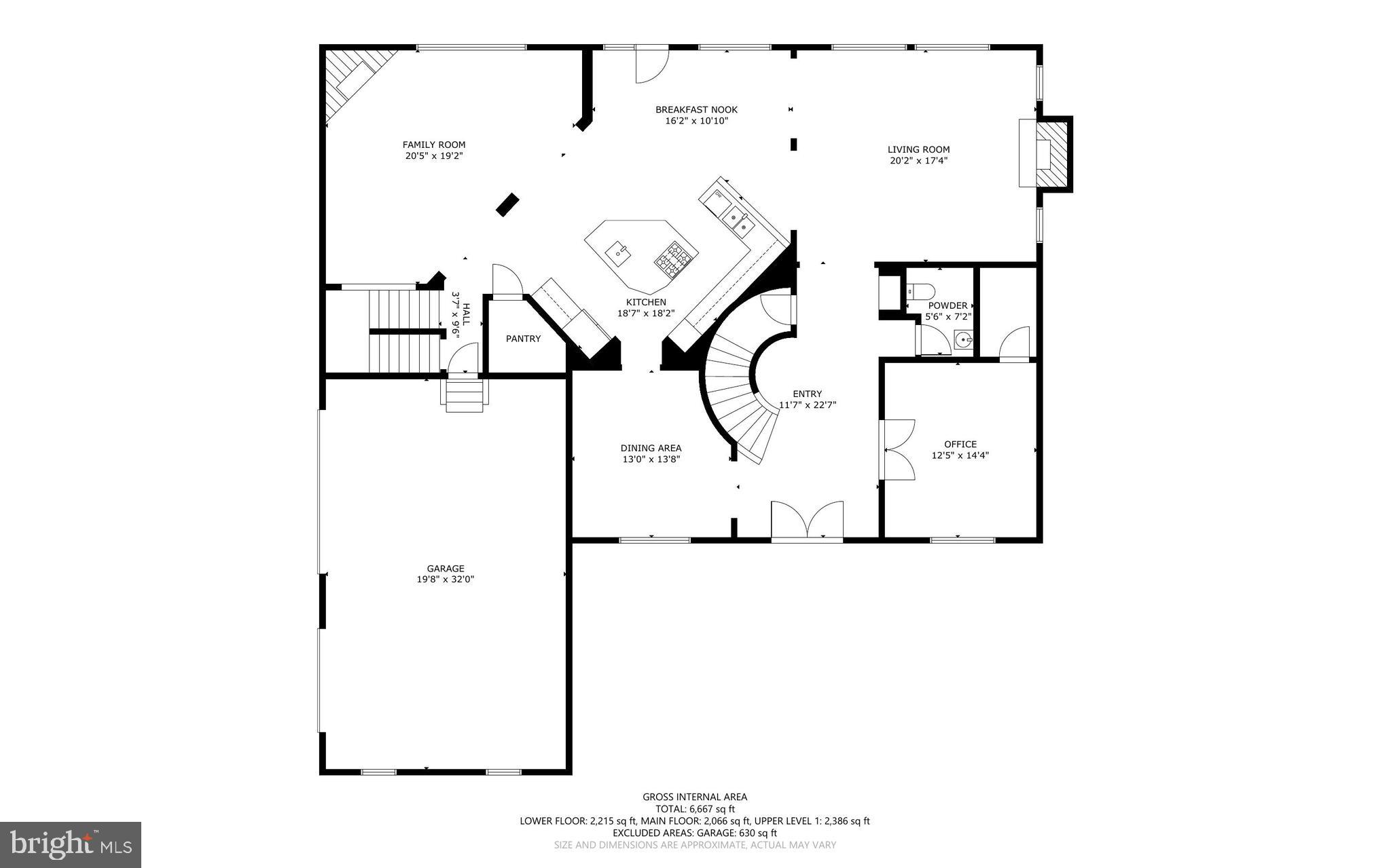22461 Terra Rosa Place Ashburn, VA 20148 - Photo 64 of 67 a picture of a floor plan