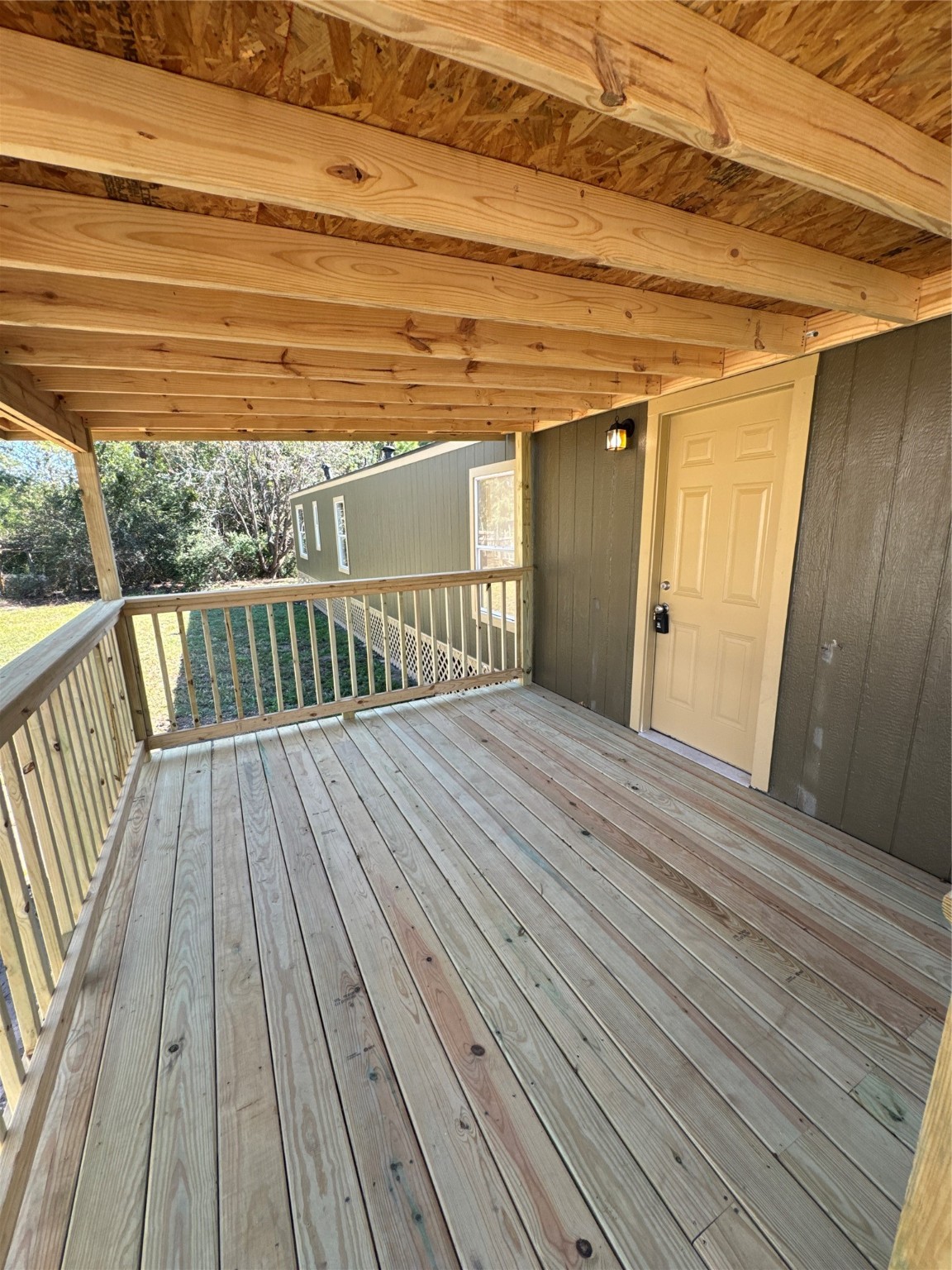 31306 East Timberloch Trail Magnolia, TX 77355 - Photo 15 of 18 a view of balcony with wooden floor