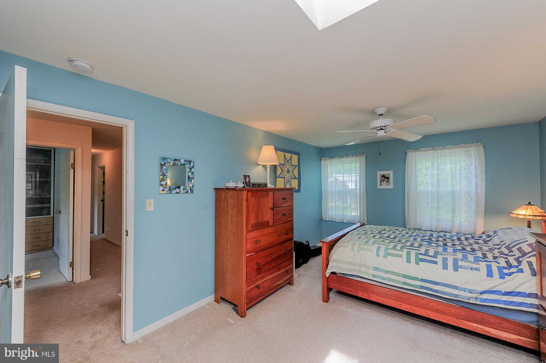 9405 Mellenbrook Road Columbia, MD 21045 - Photo 17 of 30 MASTER BEDROOM W/ SKYLIGHT