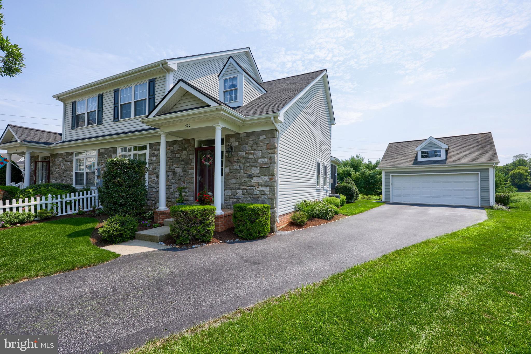 520 Providence Court Lititz, PA 17543 - Photo 36 of 44 a front view of a house with garden