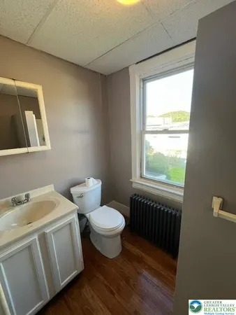a bathroom with a sink and a toilet