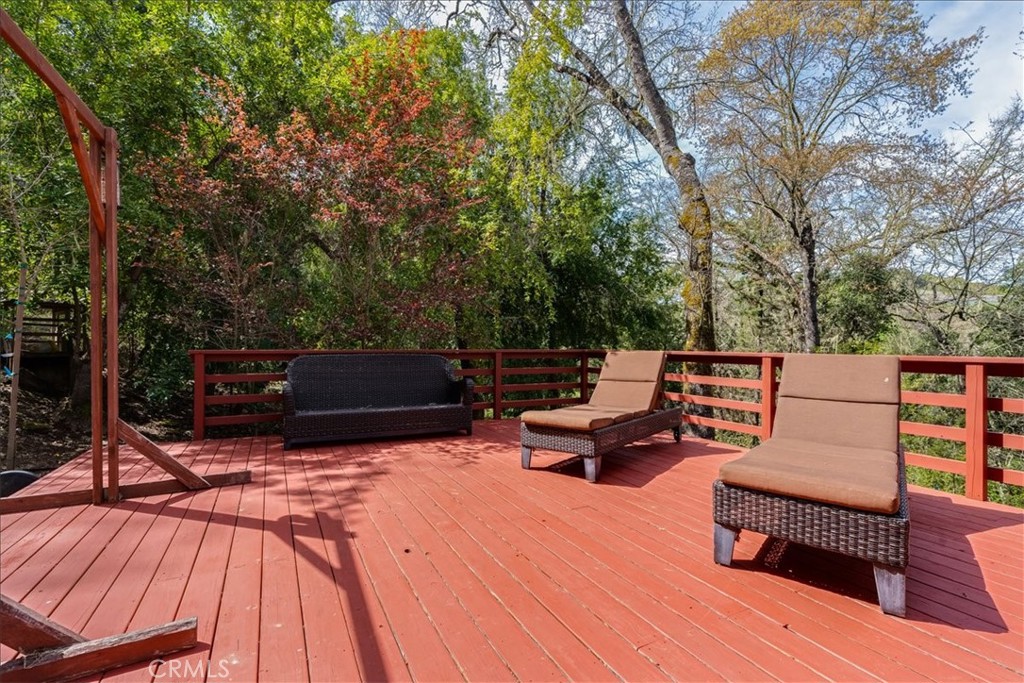 6281 York Mountain Road Templeton, CA 93465 - Photo 26 of 31 a roof deck with couches and wooden floor