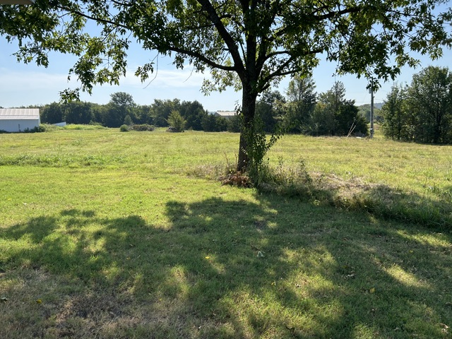 190 South 3 Mile Road Fort Gibson, OK 74434 - Photo 24 of 35 Expansive pastoral setting featuring a mature shade tree with full canopy, lush green acreage, and open grounds ideal for outdoor enjoyment