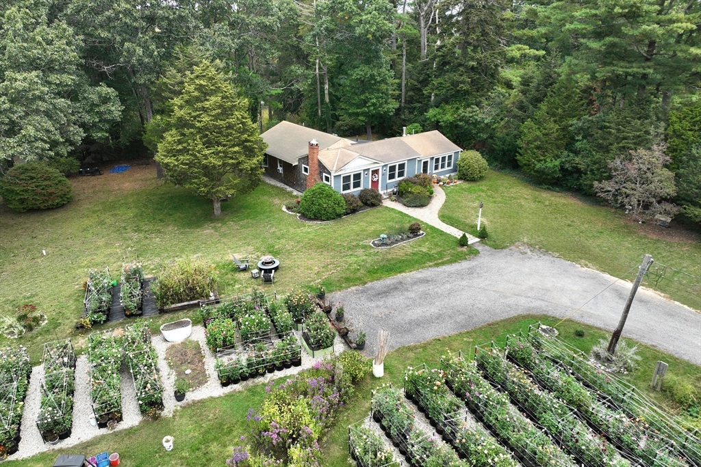 231 Main Street Kingston, MA 02364 - Photo 15 of 25 a aerial view of a house with a yard