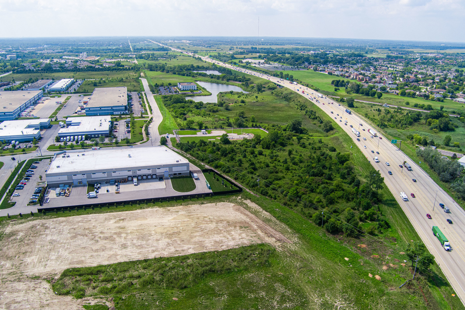 Vacant West Vacant W Maple Street Mokena, IL 60448 - Photo 6 of 9 a view of a city with tall buildings