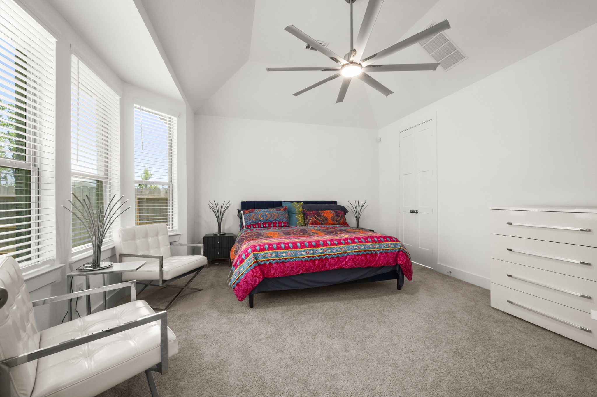 13035 Wandering Rdg Lane Conroe, TX 77302 - Photo 15 of 28 a bedroom with a bed and a couch