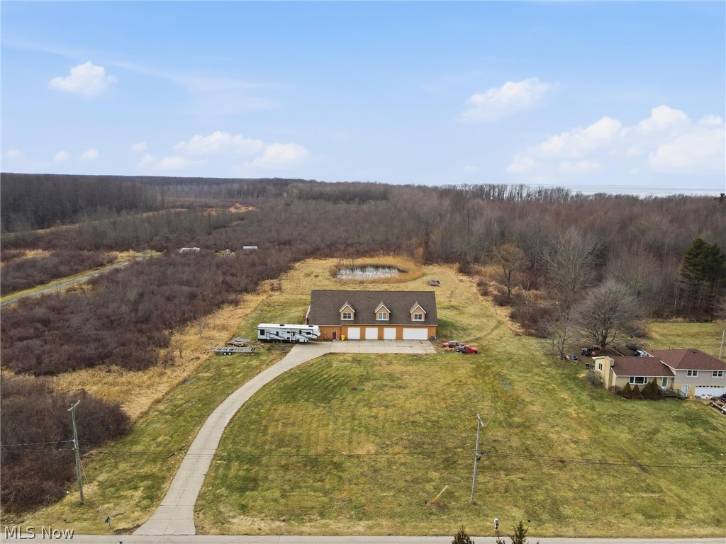 3913 Ninevah Road Ashtabula, OH 44004 - Photo 2 of 37 Drone / aerial view of a forest