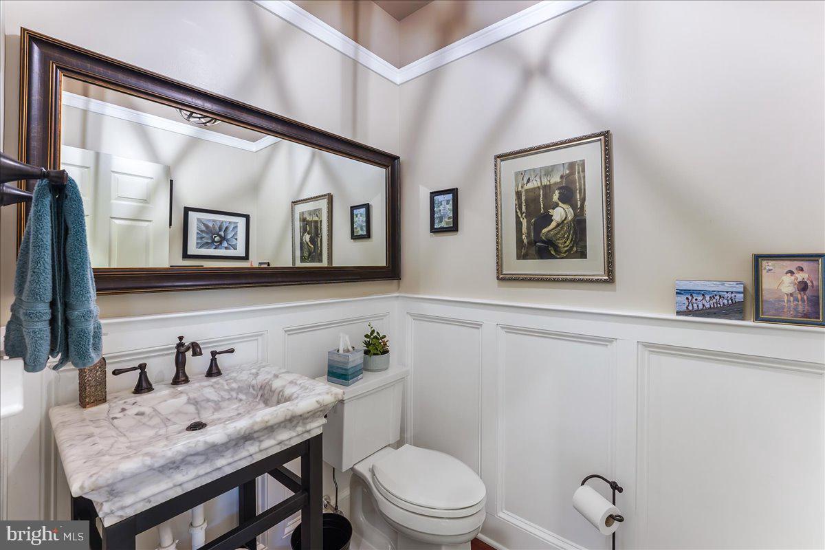 2 Brentwood Road Boothwyn, PA 19061 - Photo 29 of 60 Nicely updated half bath on the main floor