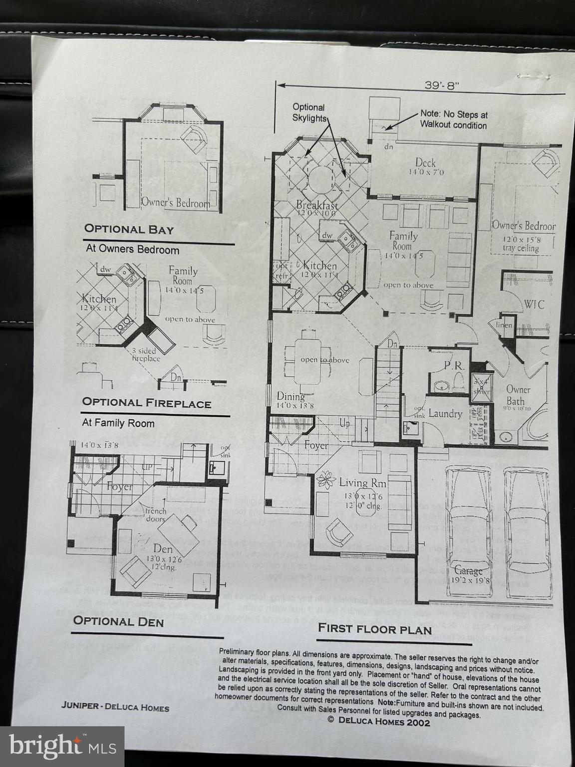 2 Brentwood Road Boothwyn, PA 19061 - Photo 59 of 60 First floor builder plan