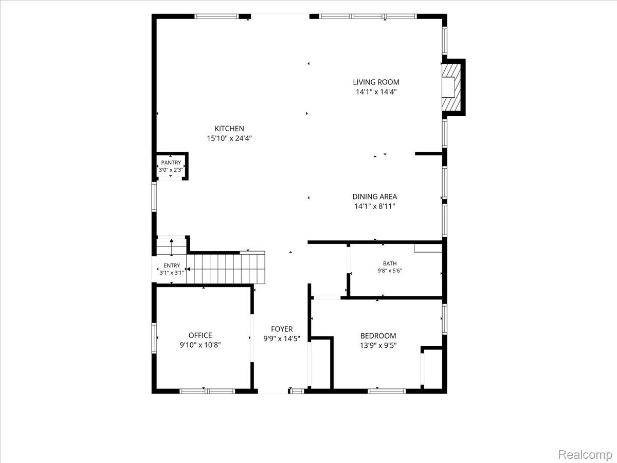 1275 Dorothea Road Berkley, MI 48072 - Photo 66 of 69 02-Main Floor.jpg