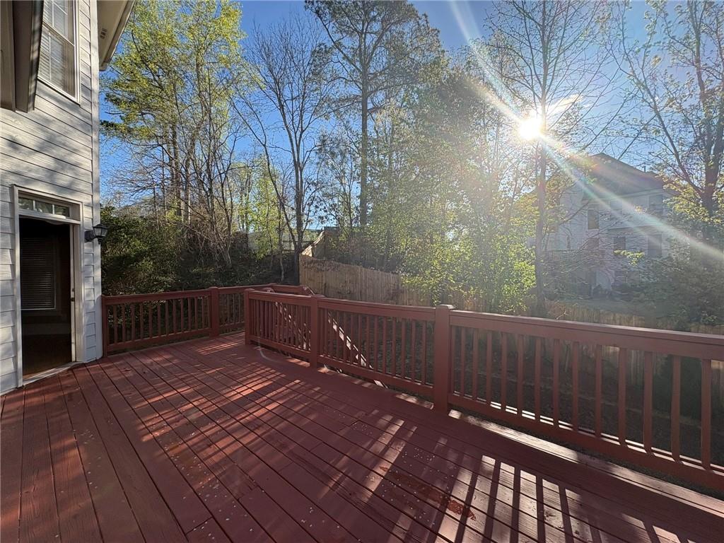 5930 Abbotts Run Trail Duluth, GA 30097 - Photo 12 of 32 a view of balcony with wooden floor