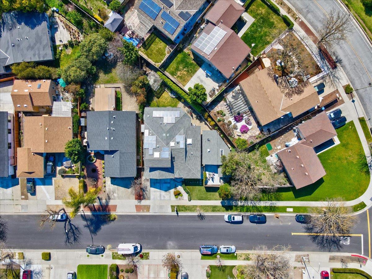 6763 Endmoor Drive San Jose, CA 95119 - Photo 26 of 32 an aerial view of multiple houses with a street
