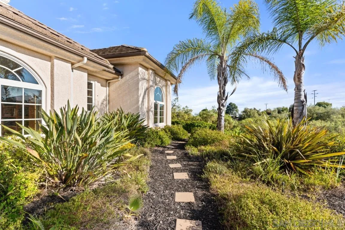 246 Yucca Road Fallbrook, CA 92028 - Photo 53 of 68 a view of a palm trees in front of a house