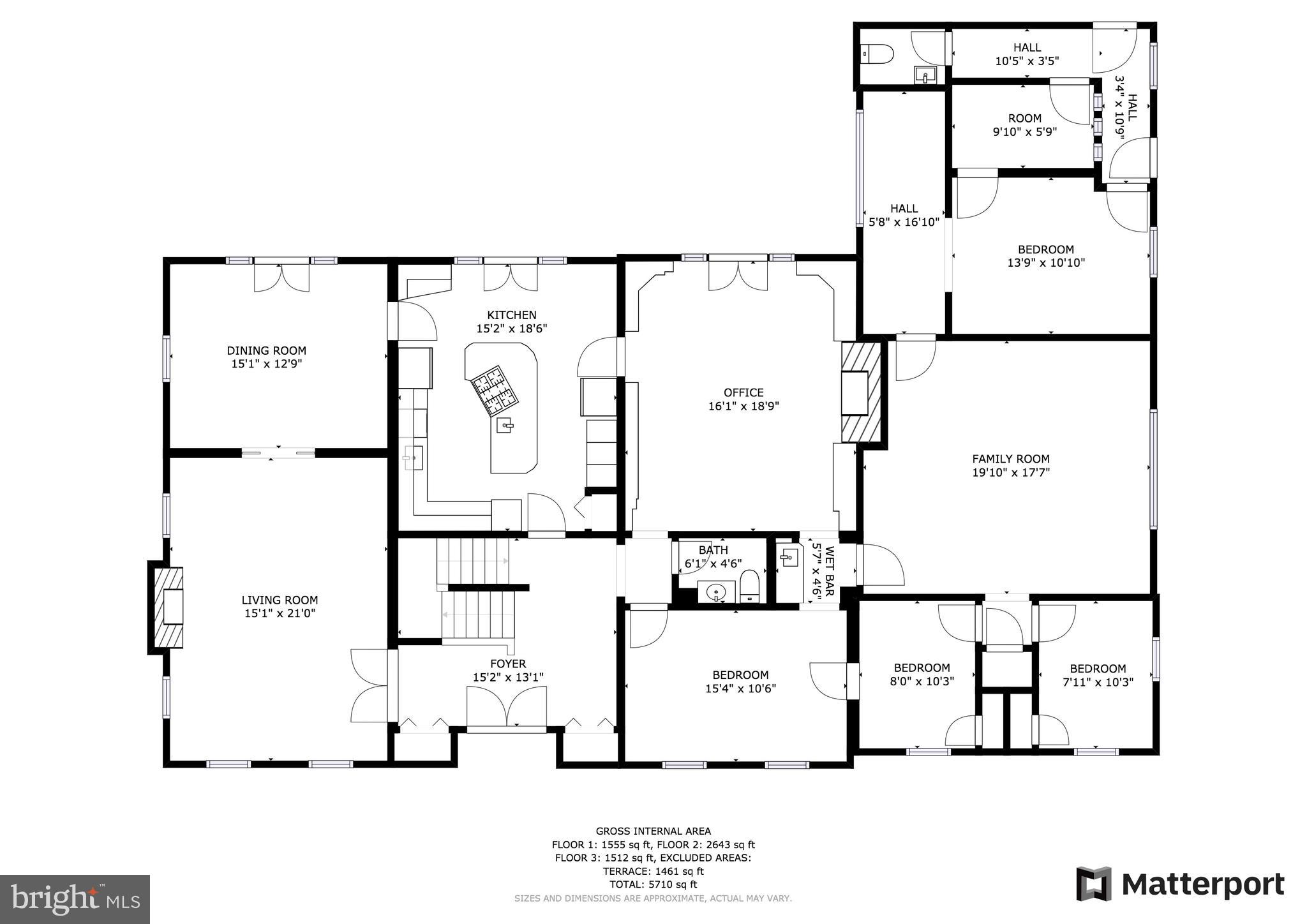 4421 Seminary Road Alexandria, VA 22304 - Photo 99 of 101 Floor Plan - Main Level