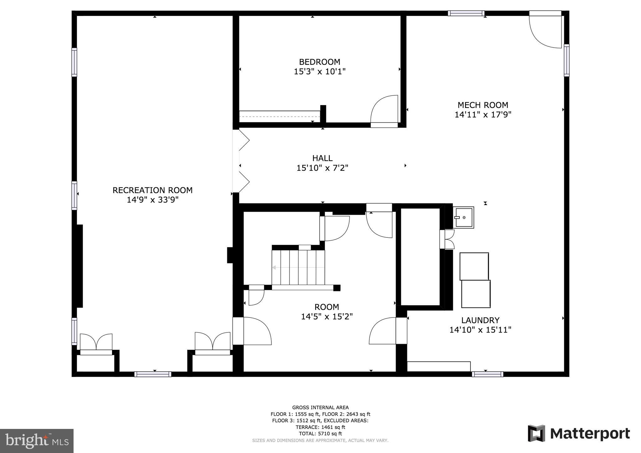 4421 Seminary Road Alexandria, VA 22304 - Photo 100 of 101 Floor Plan- Basement