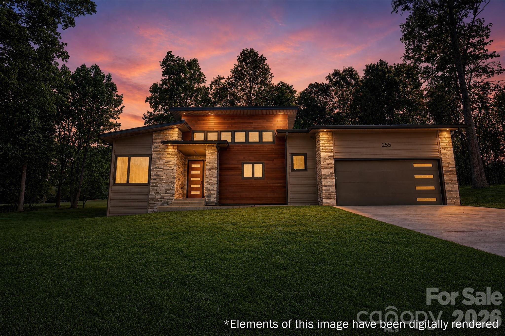 255 Hunters Trace Rutherfordton, NC 28139 - Photo 3 of 19 a view of a house with a yard