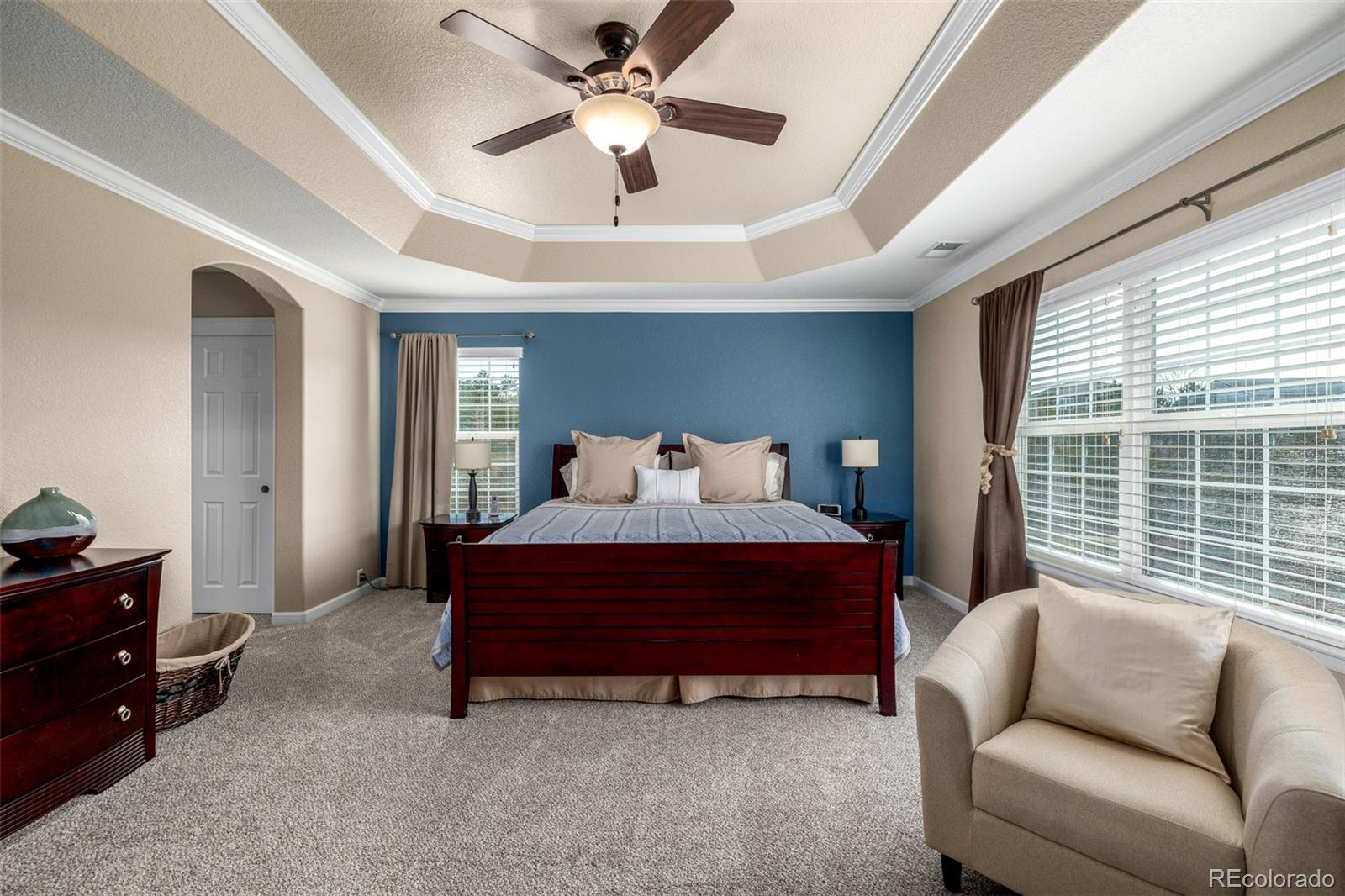 3422 Vestal Loop Broomfield, CO 80023 - Photo 21 of 50 a bed room with a bed and a couch