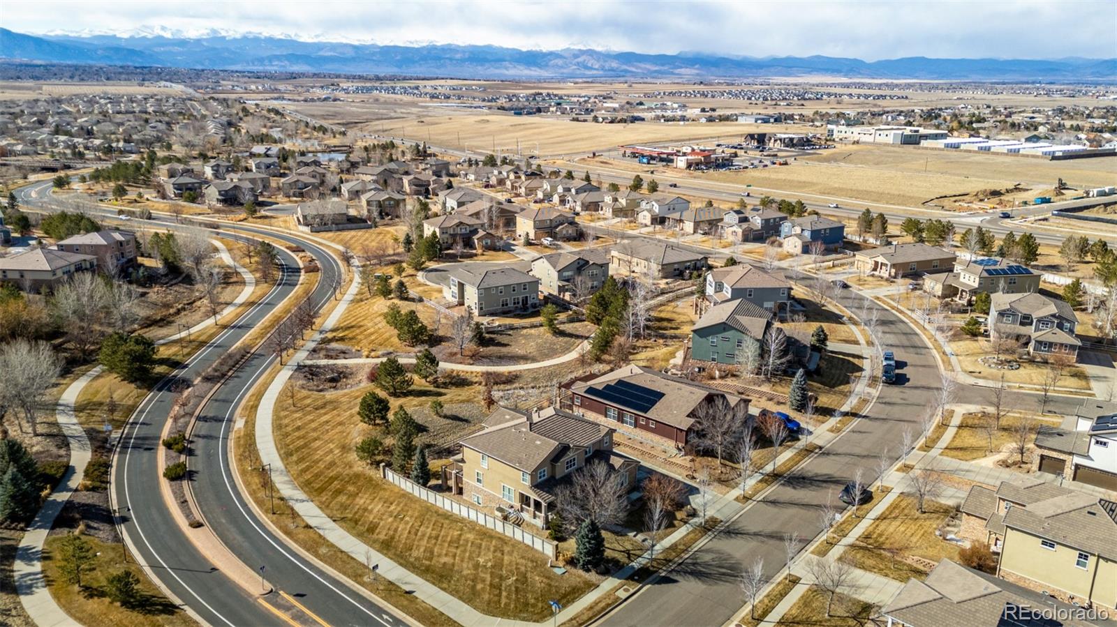 3422 Vestal Loop Broomfield, CO 80023 - Photo 44 of 50 an aerial view of a city