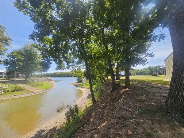 a view of an ocean and beach