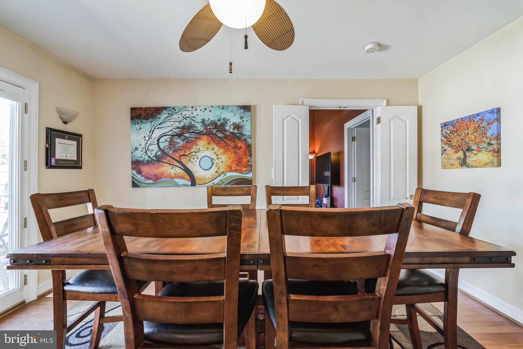 1443 Rhawn Street Philadelphia, PA 19111 - Photo 13 of 45 a view of a dining room with furniture and wooden floor