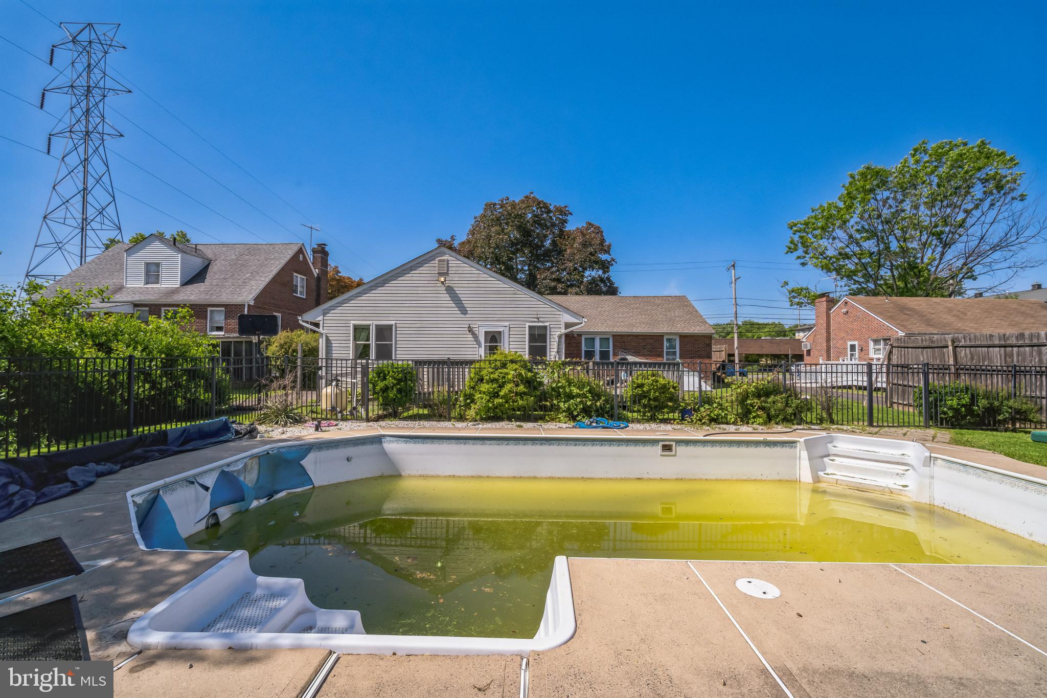 1443 Rhawn Street Philadelphia, PA 19111 - Photo 36 of 45 a view of a swimming pool with a patio