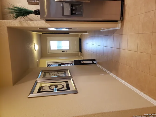 a room with storage and utility