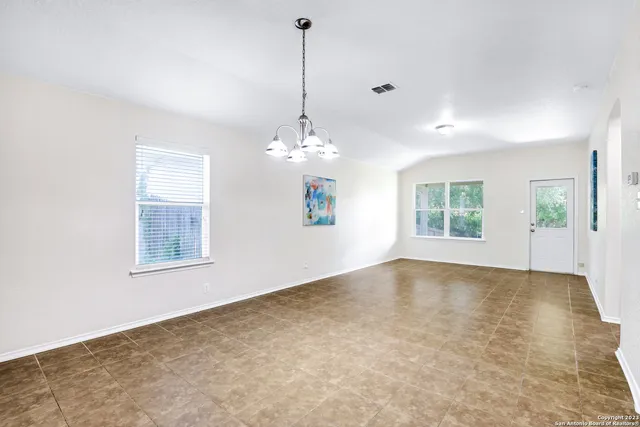 a view of an empty room with window