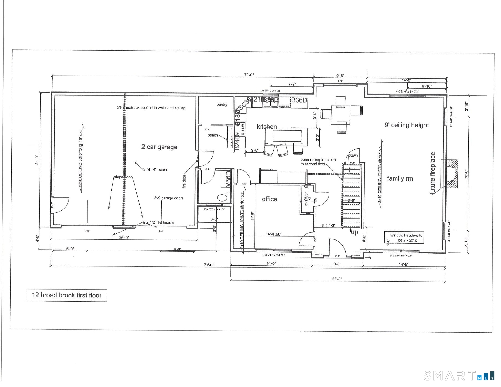 22 Broad Brook Road Ellington, CT 06029 - Photo 8 of 26 First Floor Layout