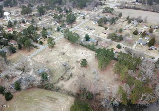 a view of a yard with a trees