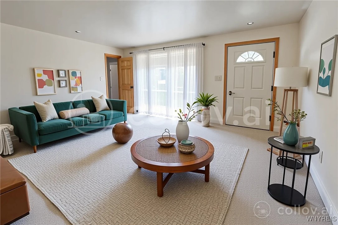 7233 Ridge Road Newfane, NY 14094 - Photo 16 of 30 Virtually staged furniture to show space