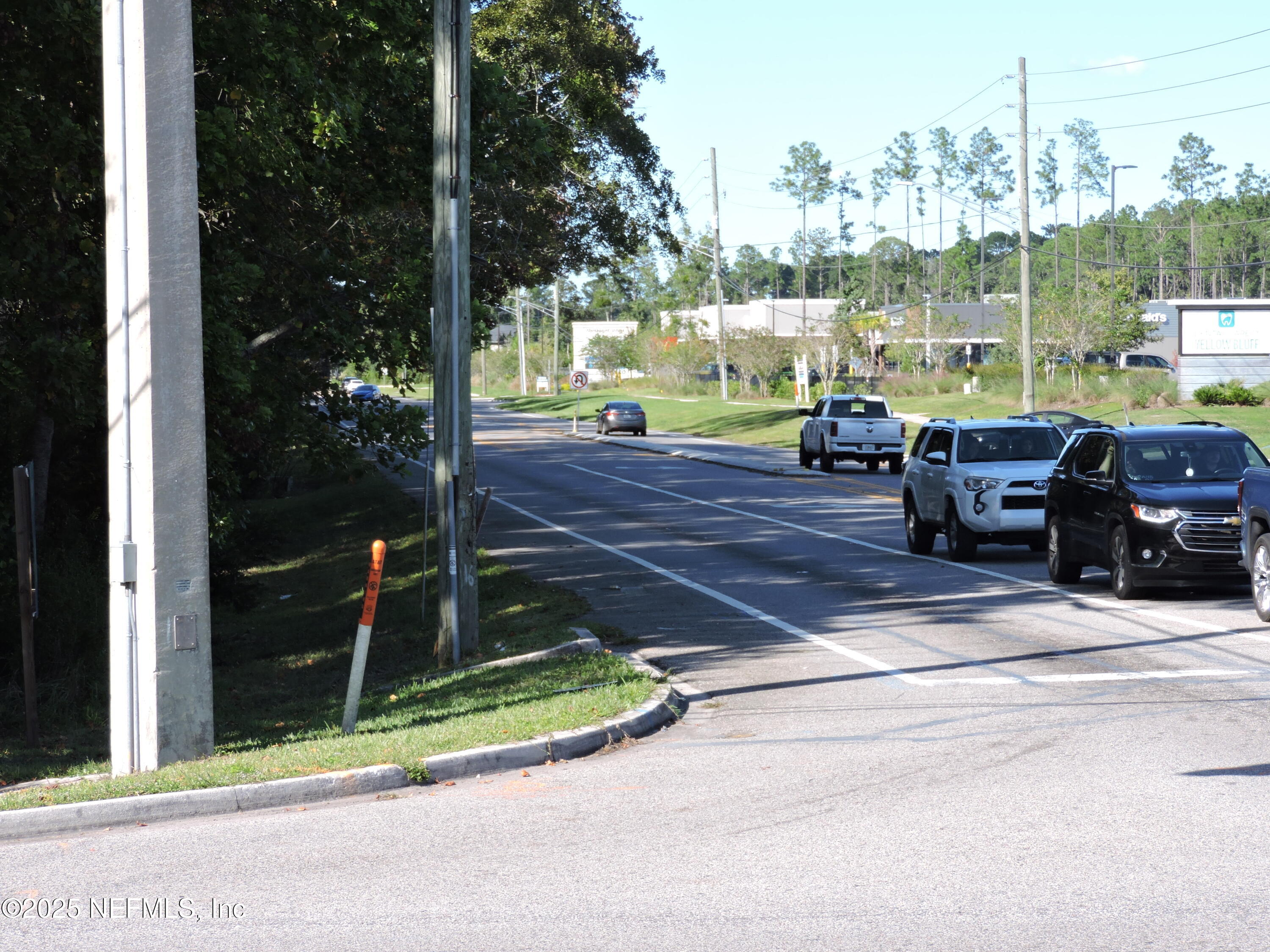2935 New Berlin Road Jacksonville, FL 32226 - Photo 42 of 45 a view of backyard with trampoline
