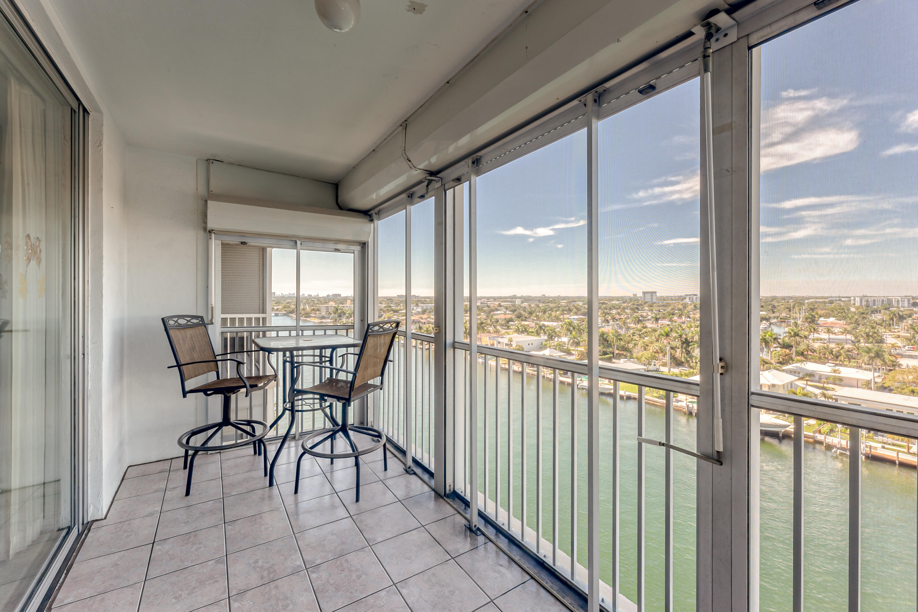 303 North Riverside Drive, Unit PH5 Pompano Beach, FL 33062 - Photo 32 of 46 Large Balcony