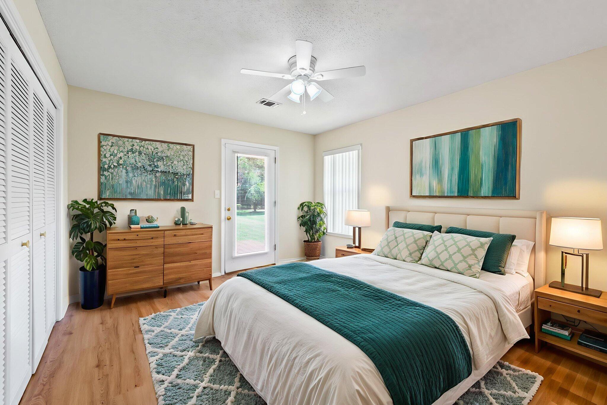 1931 Commodore Drive Navarre, FL 32566 - Photo 20 of 65 bedroom with deck access virtually stage