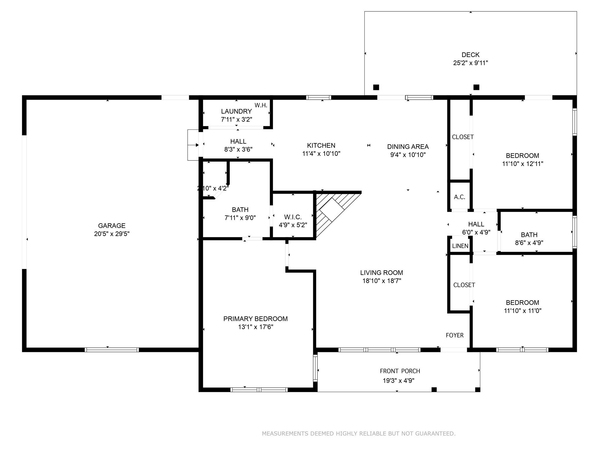 1931 Commodore Drive Navarre, FL 32566 - Photo 65 of 65 Floor Plan