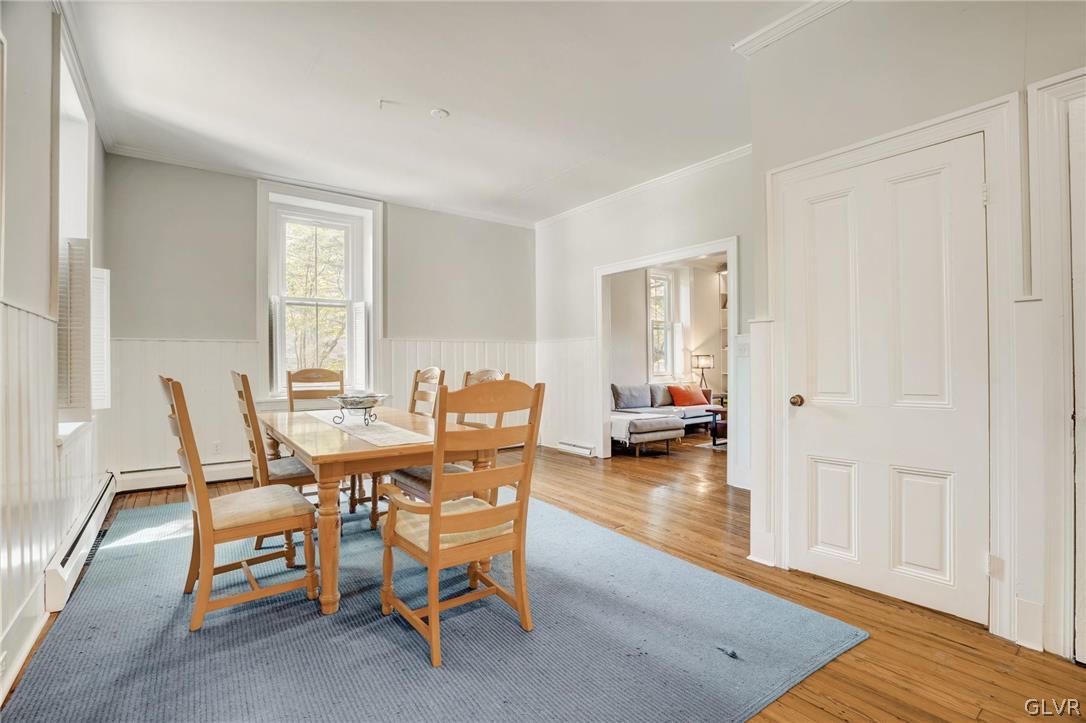 135 Delaware Road Riegelsville, PA 18077 - Photo 14 of 33 a living room with furniture and a wooden floor