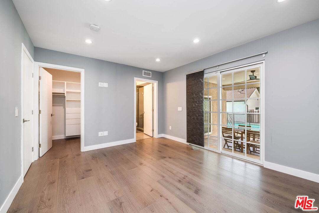 523 East Fairmount Road Burbank, CA 91501 - Photo 14 of 30 wooden floor in an empty room with a window