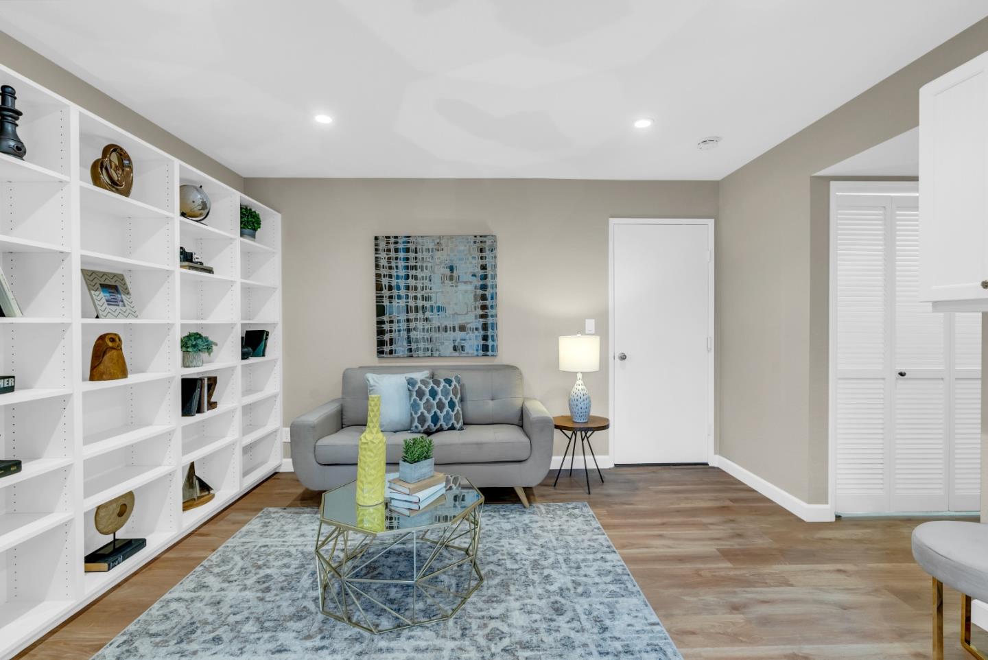 22483 McClellan Road Cupertino, CA 95014 - Photo 23 of 38 a living room with furniture and rug