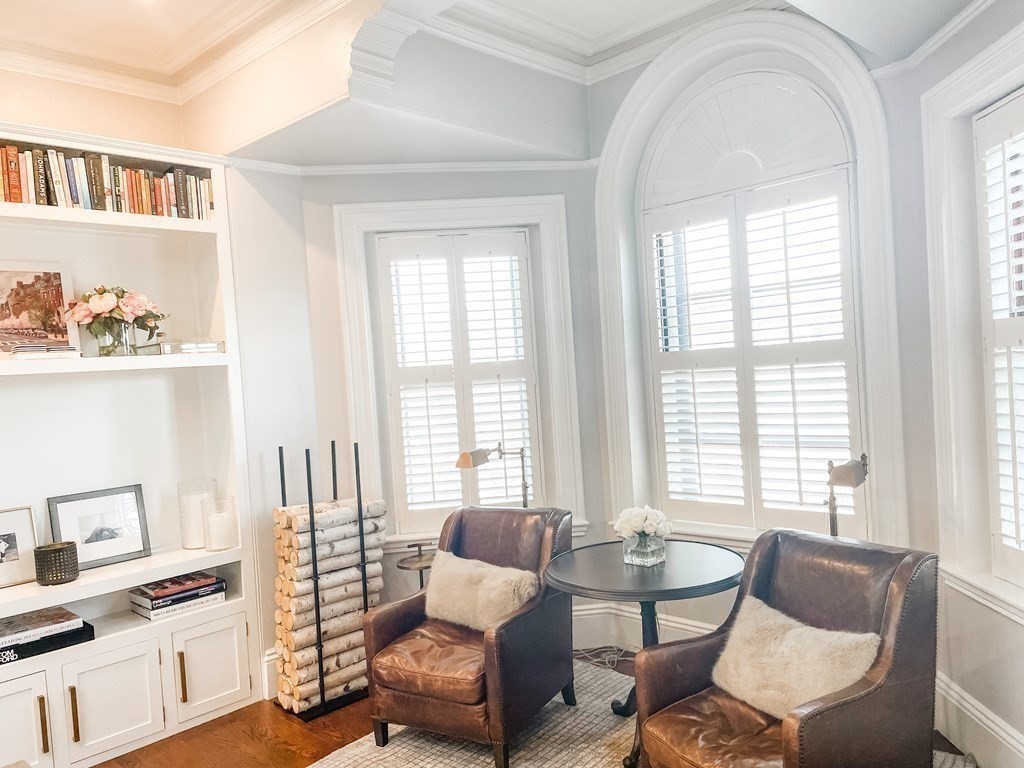 296 Commonwealth Avenue, Unit 5 Boston, MA 02115 - Photo 10 of 29 a living room with furniture and a window