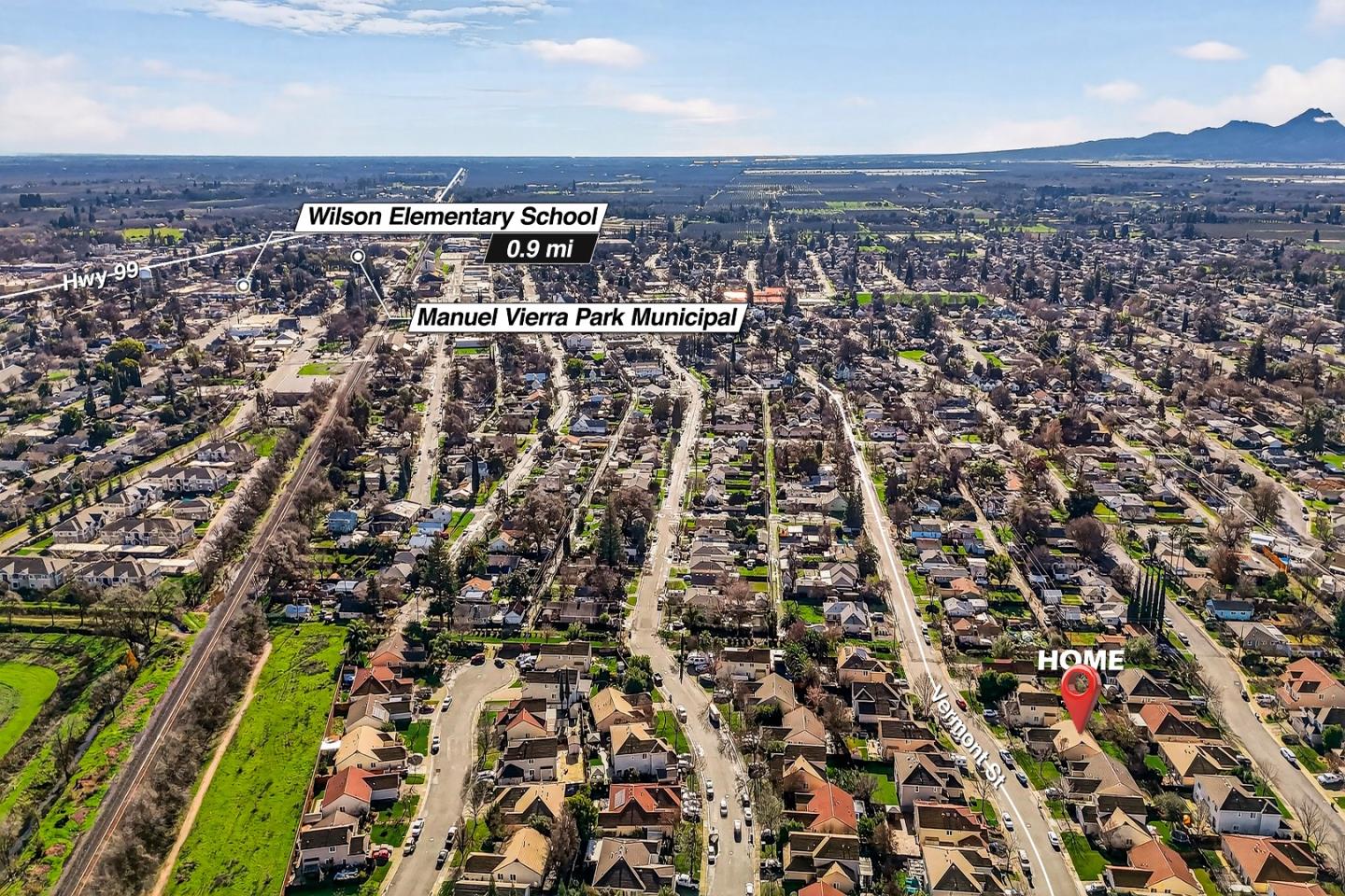 1825 Vermont Street Gridley, CA 95948 - Photo 51 of 57 an aerial view of multiple house