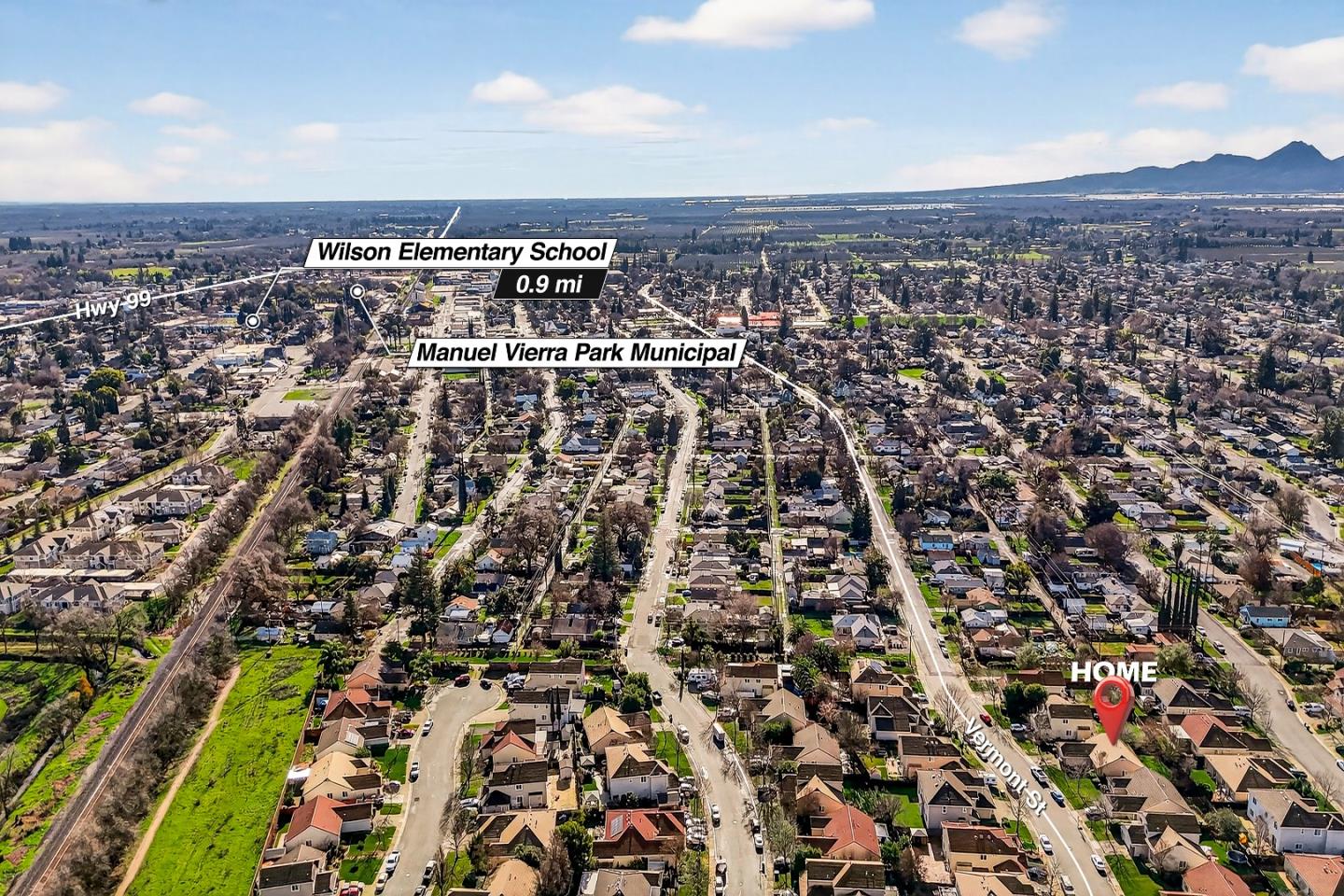 1825 Vermont Street Gridley, CA 95948 - Photo 55 of 57 an aerial view of a city