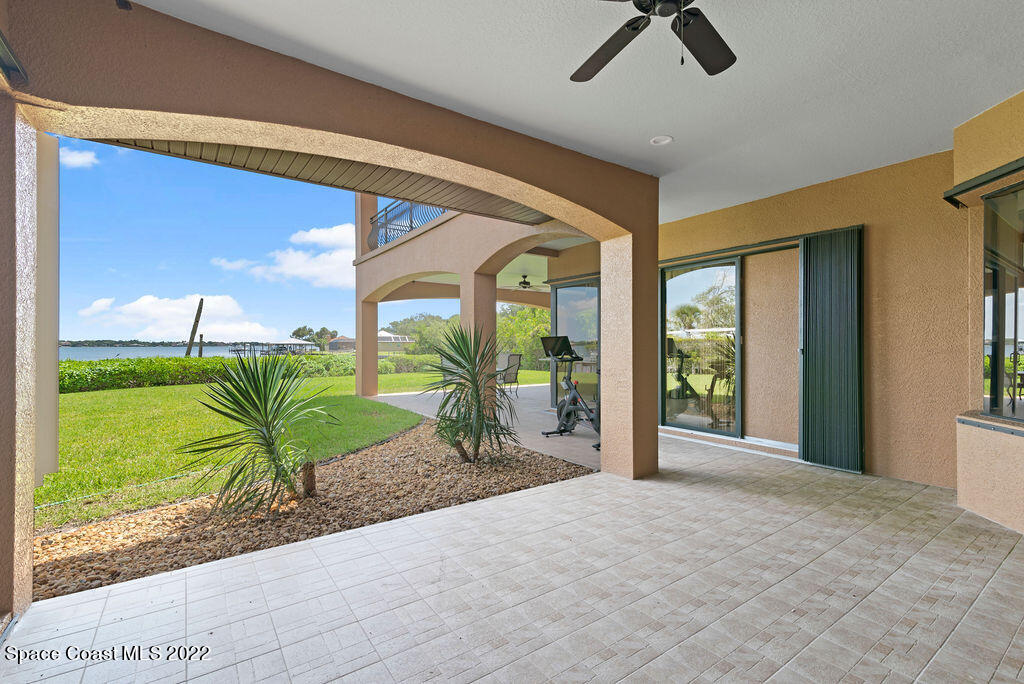 1 Pisces Lane Rockledge, FL 32955 - Photo 35 of 61 Patio NW Corner