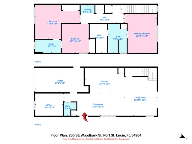 $2,600 | 235 Southeast Woodbark St Port, Port St. Lucie, FL 34984