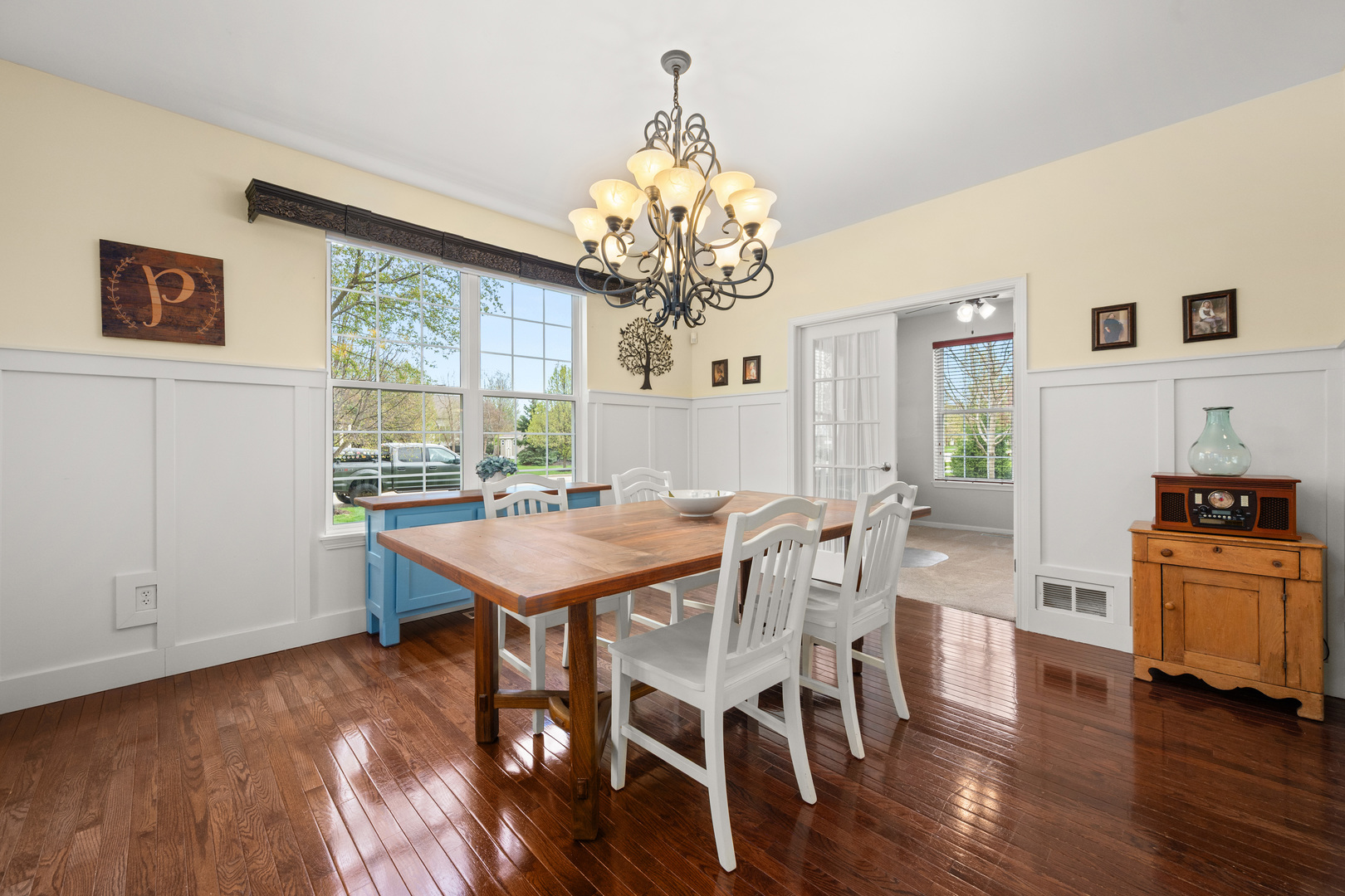 620 Northgate Drive Sycamore, IL 60178 - Photo 17 of 55 a view of a dining room with furniture window and wooden floor