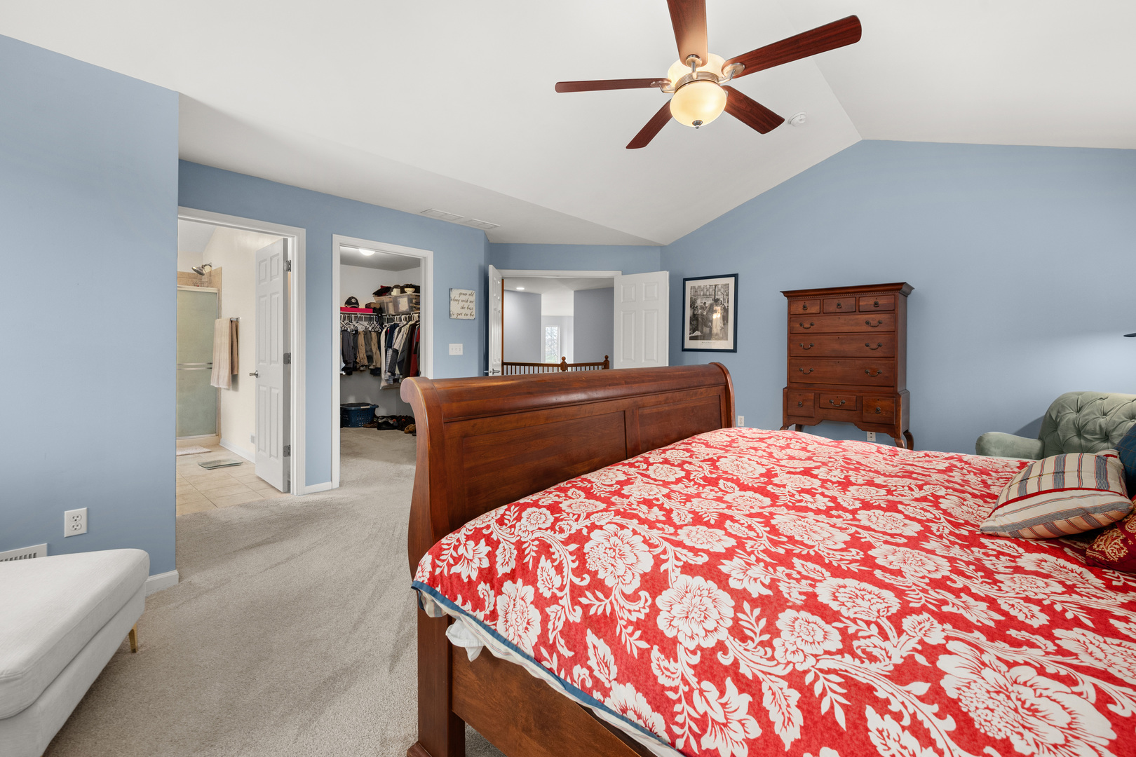 620 Northgate Drive Sycamore, IL 60178 - Photo 38 of 55 a bedroom with a bed and a dresser