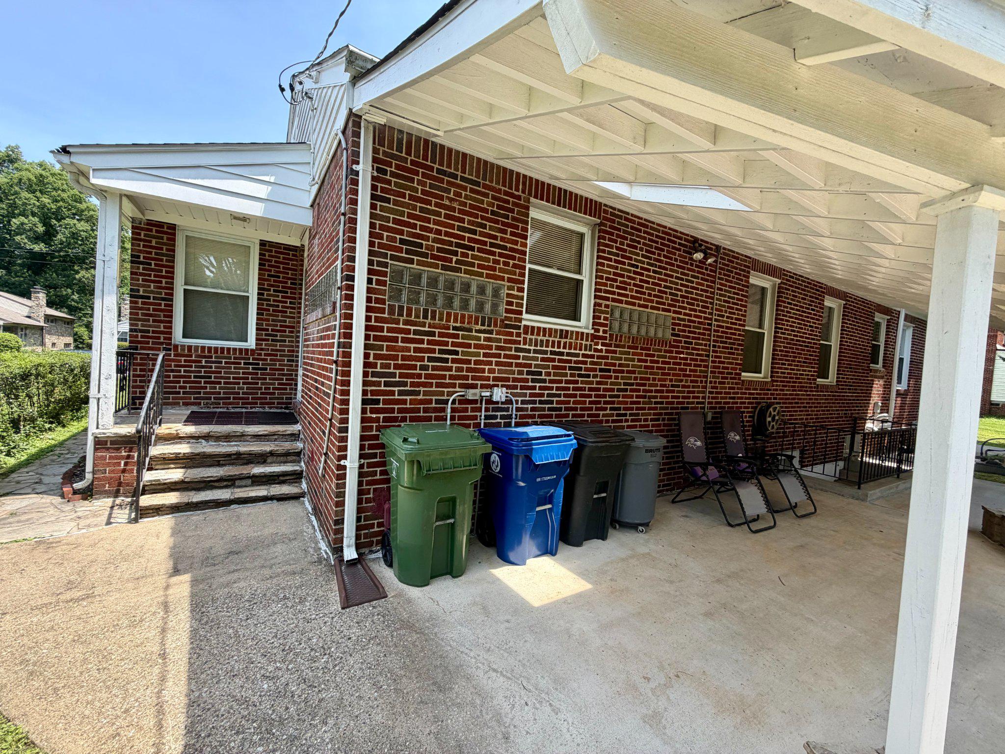 6318 Winner Avenue Baltimore, MD 21215 - Photo 58 of 75 a view of backyard with chair and tables