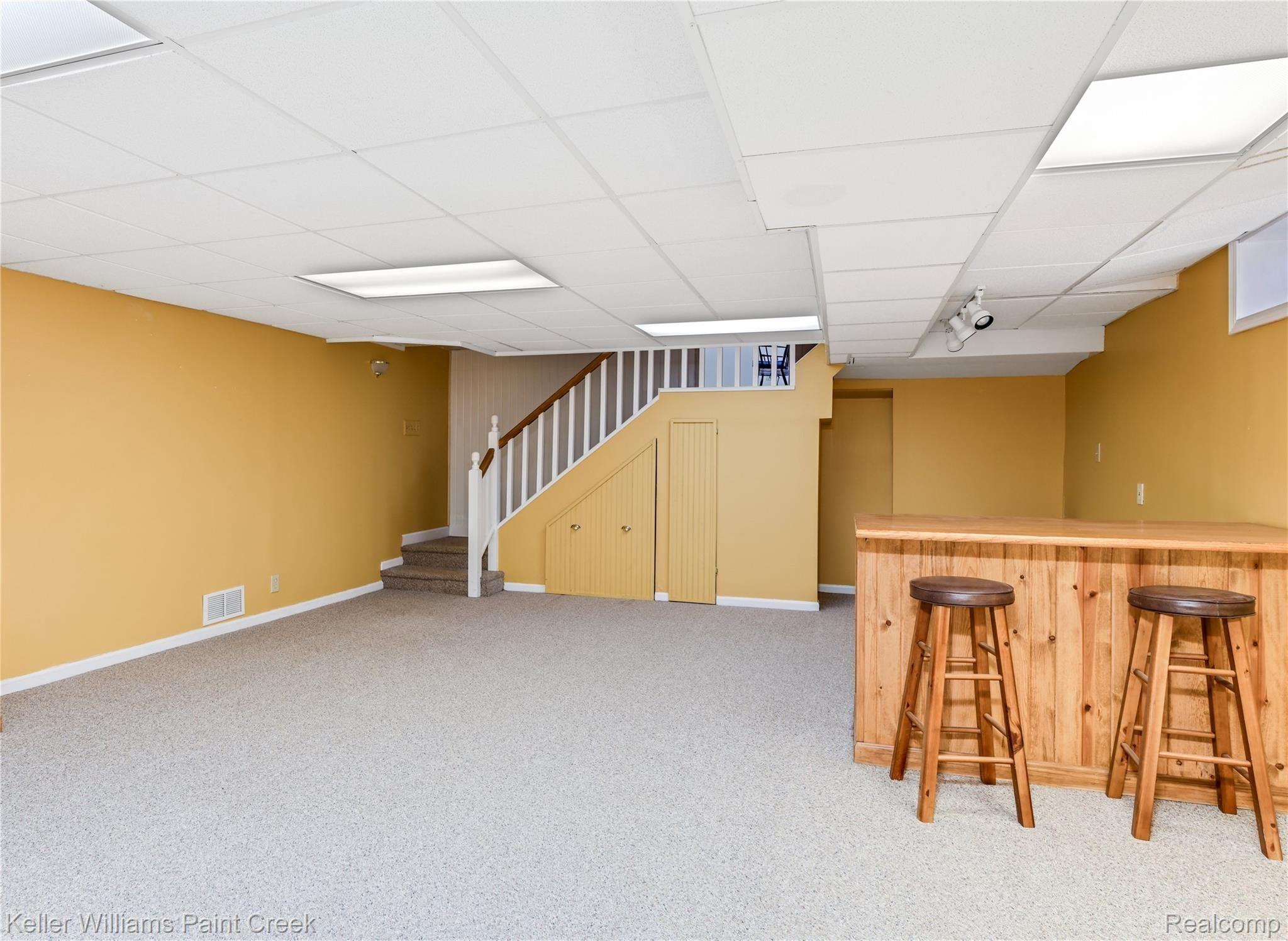 4770 Whipple Lake Road Clarkston, MI 48348 - Photo 12 of 21 The entire lower-level can be transformed into a functional second living area.